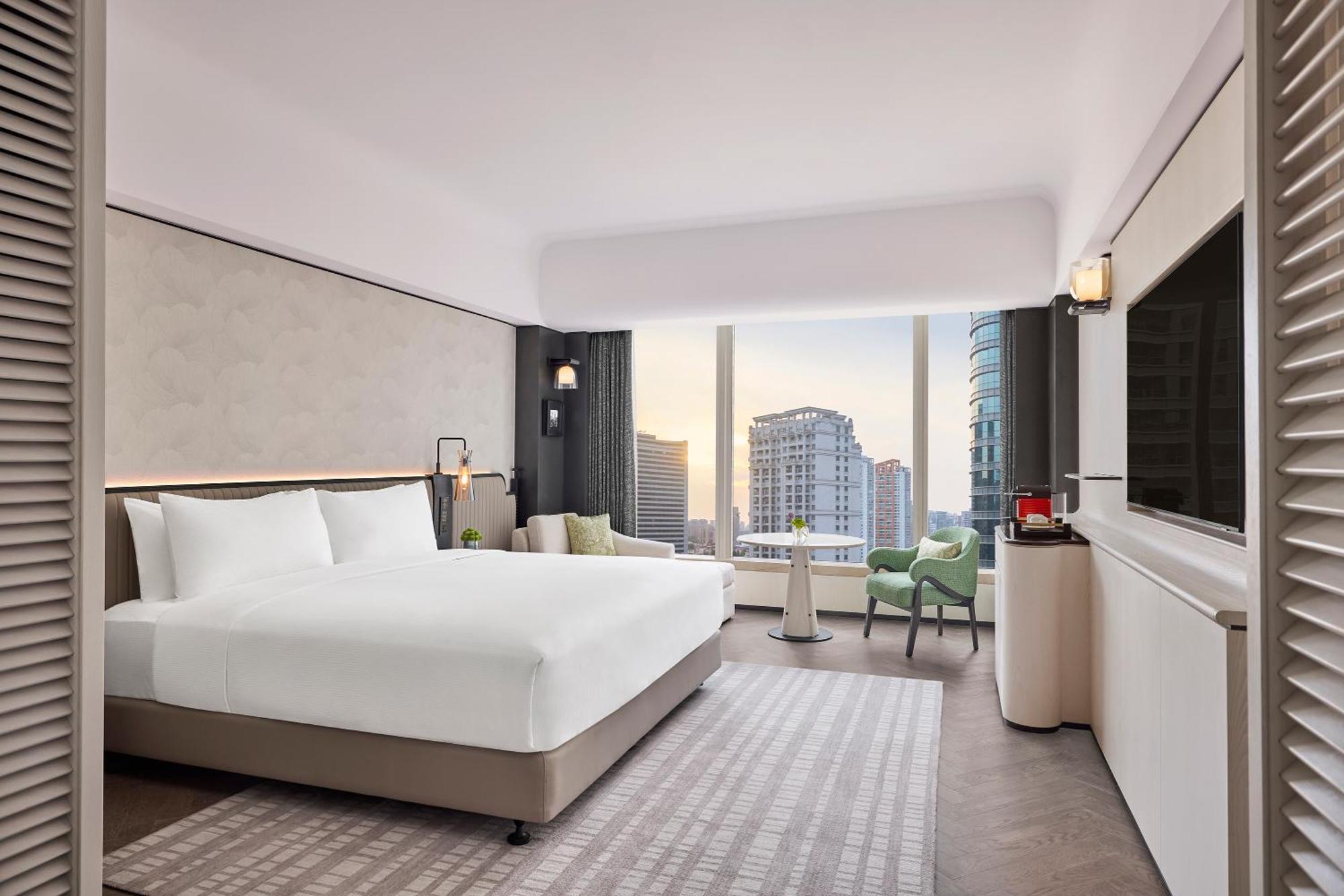 Hilton Shanghai City Center -Steps From Iconic Landmarks Wukang Mansion And Jing'An Temple Exteriér fotografie