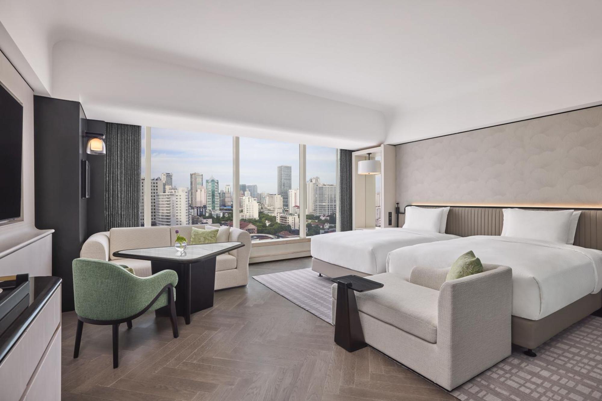 Hilton Shanghai City Center -Steps From Iconic Landmarks Wukang Mansion And Jing'An Temple Exteriér fotografie